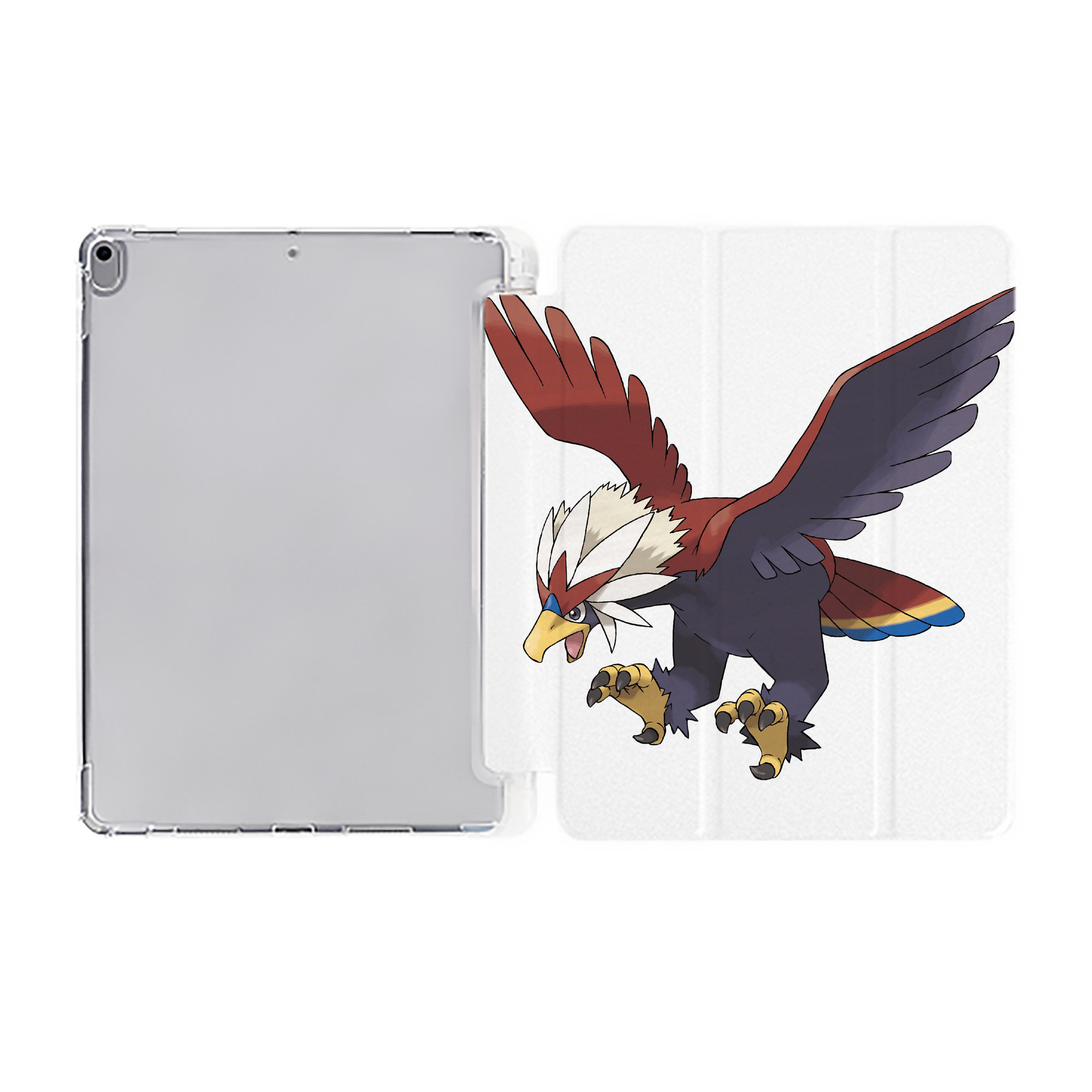 （画像用） ポケットモンスター Pokémon IPad ケース ペン収納付き 三つ折りスタンド PUレザー×シリコン 対応機種9.5/10.5/10.9インチ